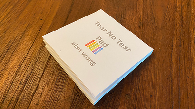 No Tear Pad (Small, 3.5 X 3.5, Tear/No Tear Alternating) | Alan Wong