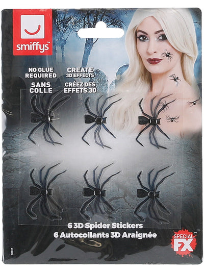 Spiders 3D stickers