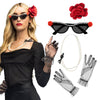 50er Vintage Damen Accessoires-Set-Boland-Deinparadies.ch