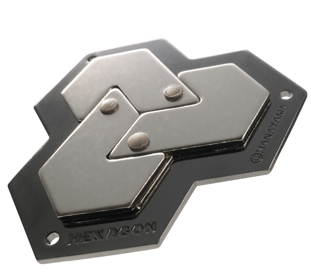 Huzzle Cast Puzzle 4 | Hexagon