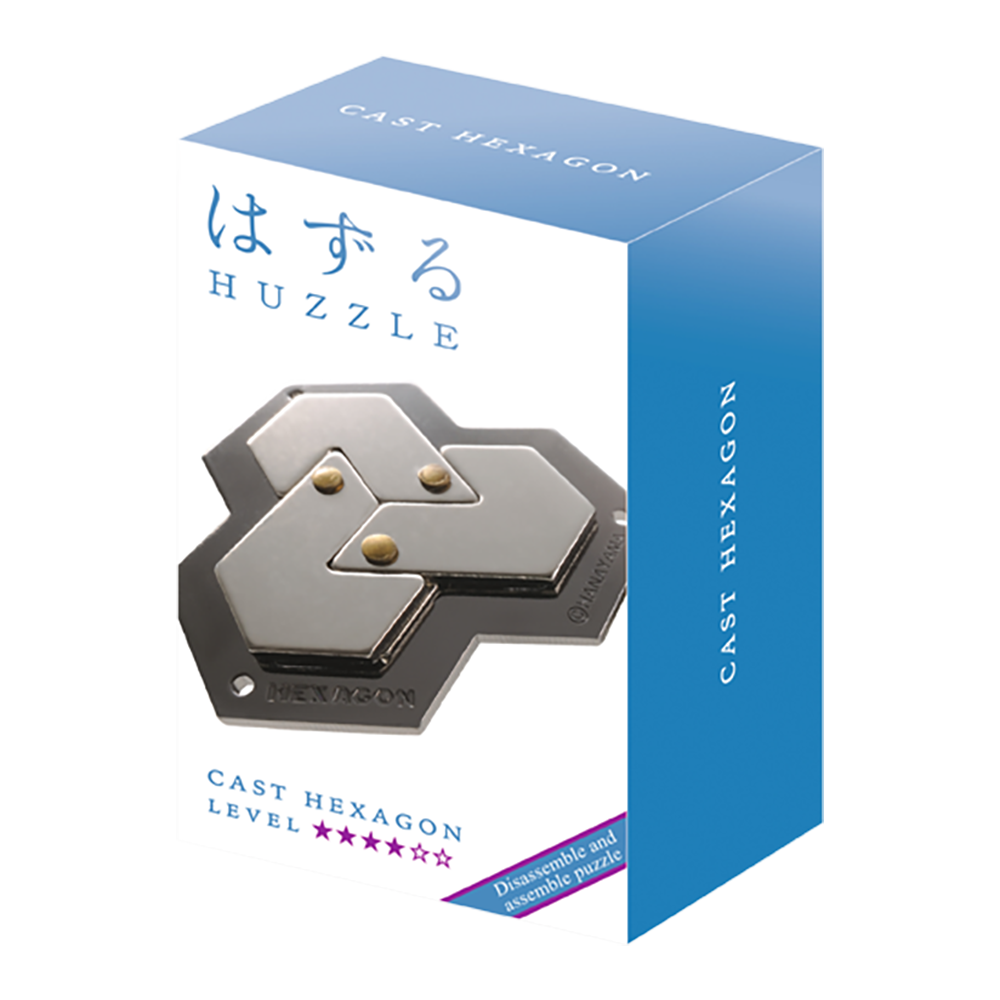 Huzzle Cast Puzzle 4 | Hexagon