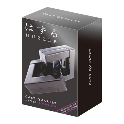 Huzzle Cast Puzzle Quartet | Niveau 6