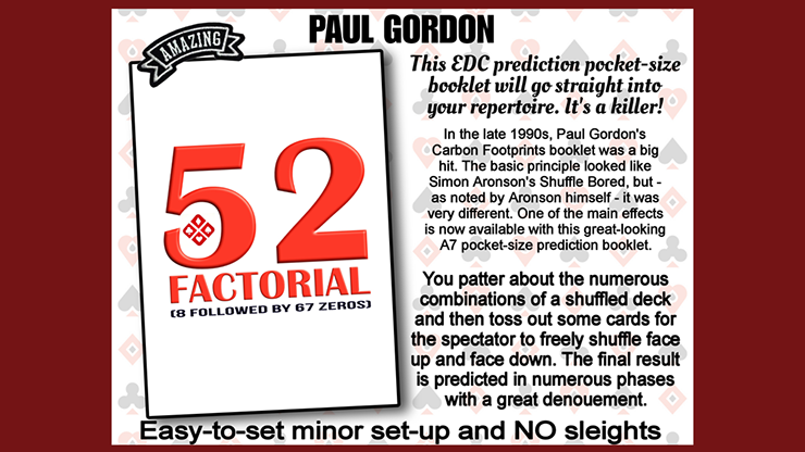 52 Factorial | Paul Gordon-Paul Gordon-Deinparadies.ch