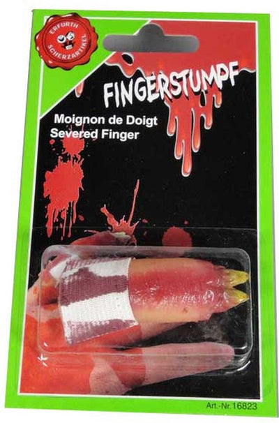 Bloody finger