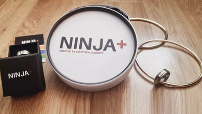 Ninja+ Deluxe SILVER (Gimmicks & Online Instruction) | Matthew Garrett 