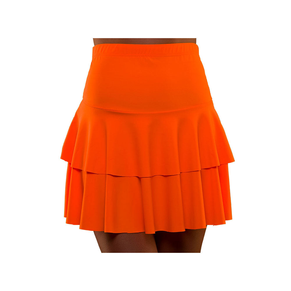 80's Ra Ra Skirt Tutu neonorange