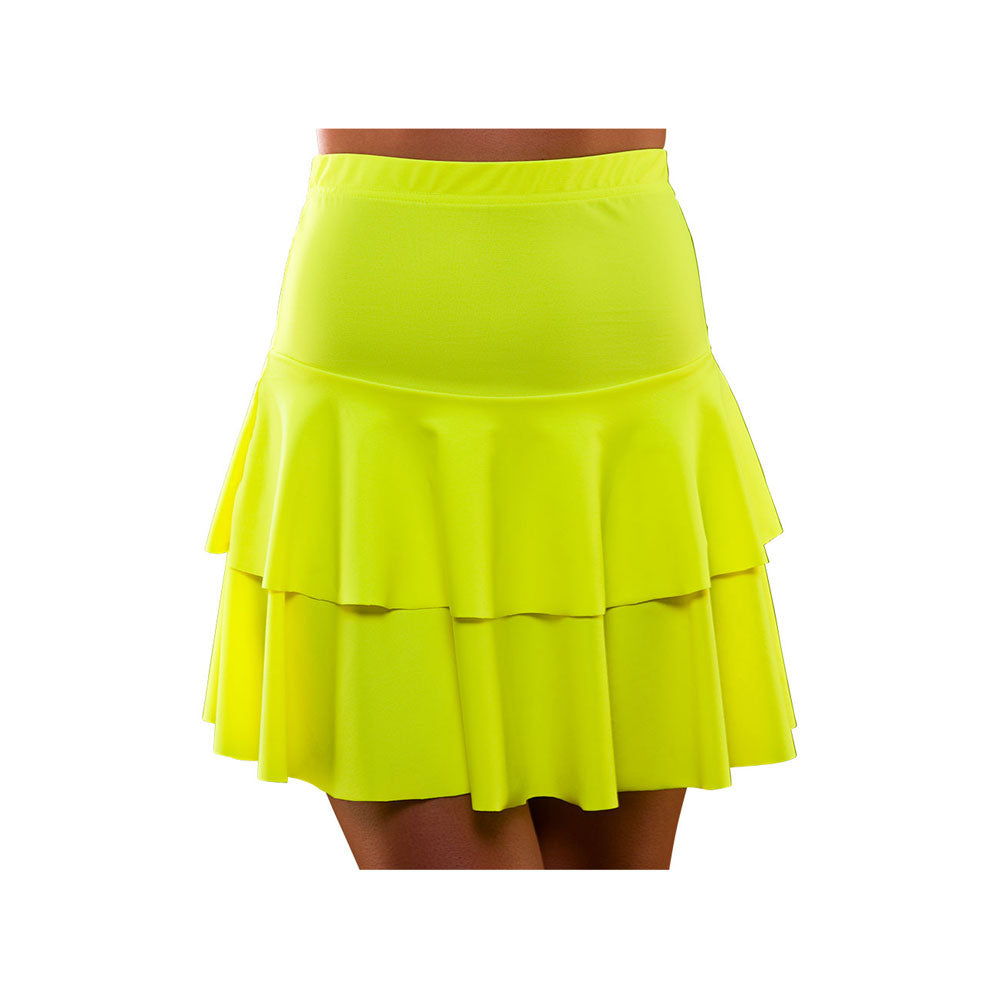 80's Ra Ra Skirt Tutu neongelb