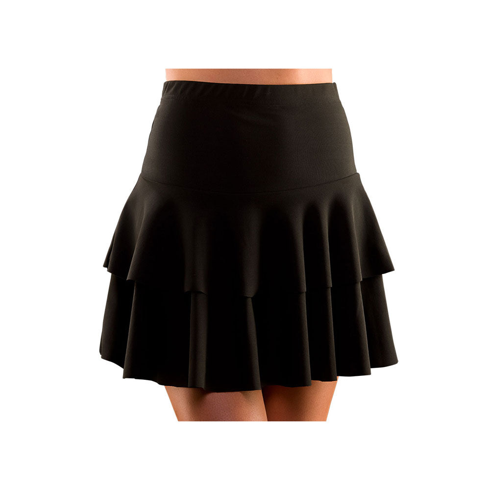 80's Ra Ra Skirt Tutu schwarz