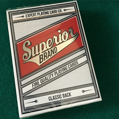 Superior Invisible (Red) Playing Cards | Expert Playing Card Co