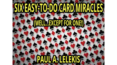 6 EZ-TO-DO CARD MIRACLES by Paul A. Lelekis - ebook Paul A. Lelekis at Deinparadies.ch