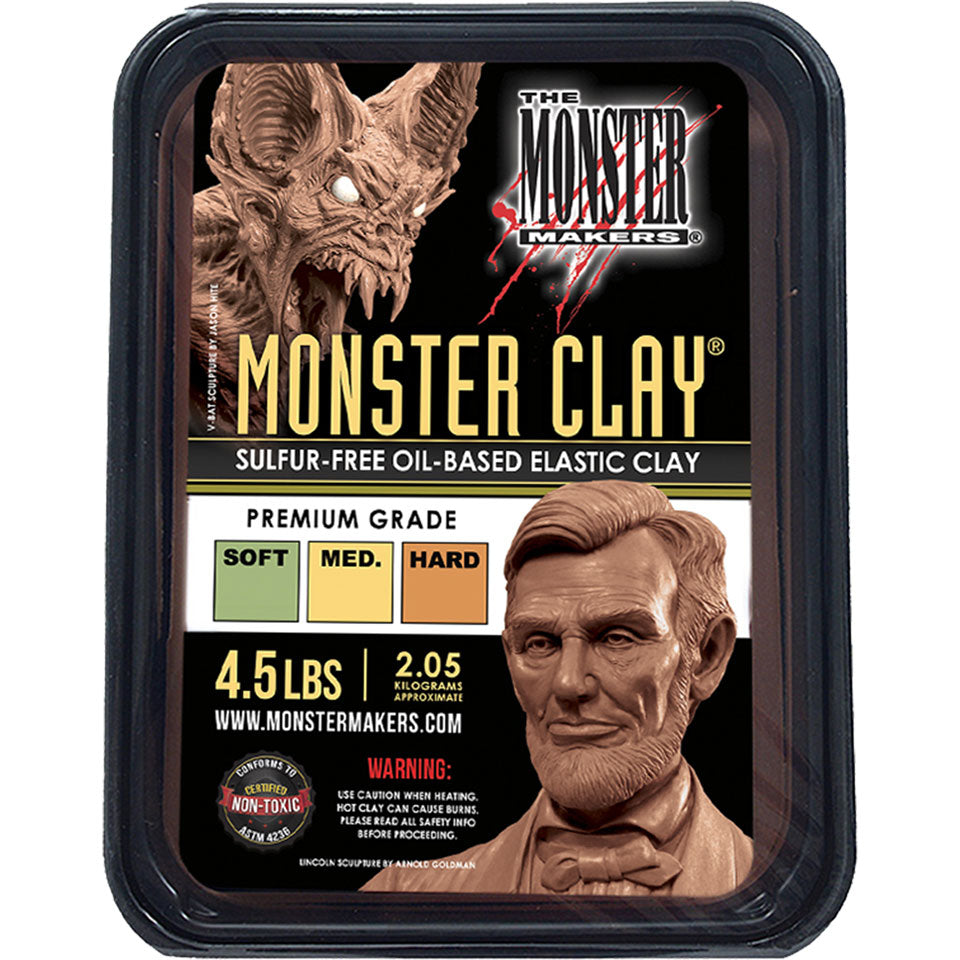 Monster Clay Modelliermasse | hart-Kryolan-Deinparadies.ch