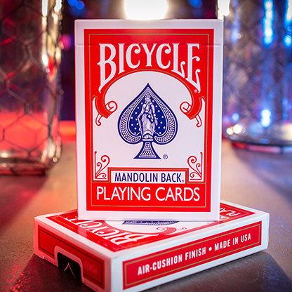 GT Speedreader Marked Deck Standard Version (Bicycle 809 Mandolin Red) Plus Online Effect
