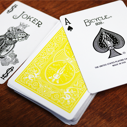 Bicycle Yellow Playing Cards | US Playing Cards Co