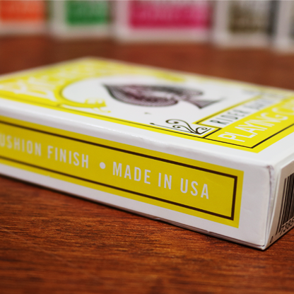 Bicycle Yellow Playing Cards | US Playing Cards Co