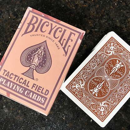 Bicycle Tactical Field Green Camo/Brown Camo (6 Decks) | US Playing Card Co