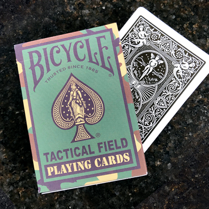 Bicycle Tactical Field Green Camo/Brown Camo (6 Decks) | US Playing Card Co