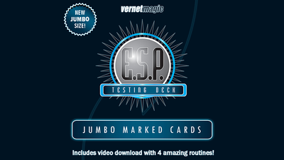 E.S.P. Jumbo Testing Cards | Vernet Magic 