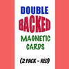 Magnetic Cards (2 pack/Red) | Chazpro Magic. 