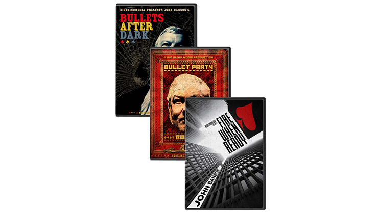 BIGBLINDMEDIA Presents John Bannon's Bullet Trilogy (Includes Bullet After Dark, Bullet Party, Fire When Ready and Paint it Blank Project) 