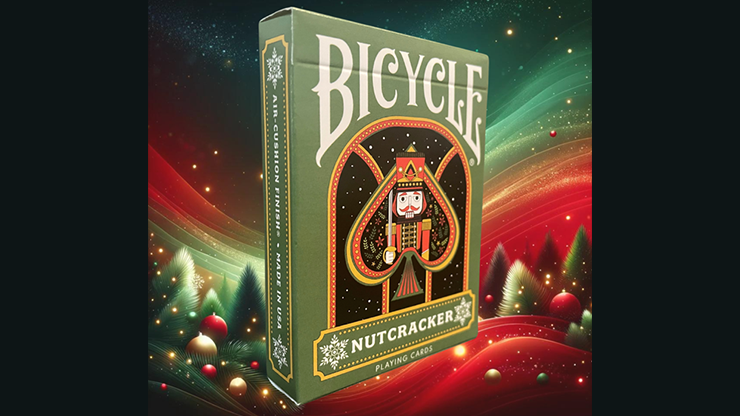 Bicycle Nutcracker Poker Cards | green