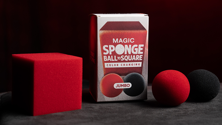 Magic Color Changing Sponge Ball to Square JUMBO | Murphy's Magic