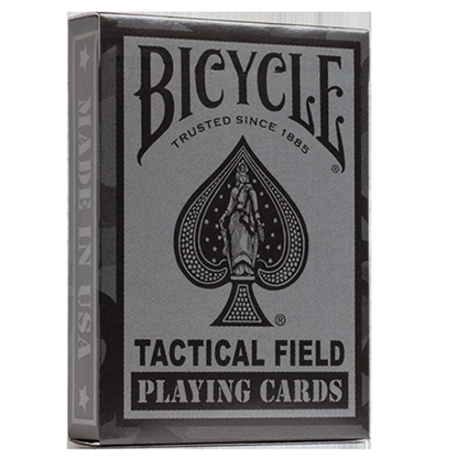 Bicycle Tactical Field (Black) Playing Cards | US Playing Card Co