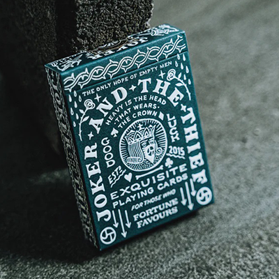 JT Crown (Green) Playing Cards | Joker and the Thief