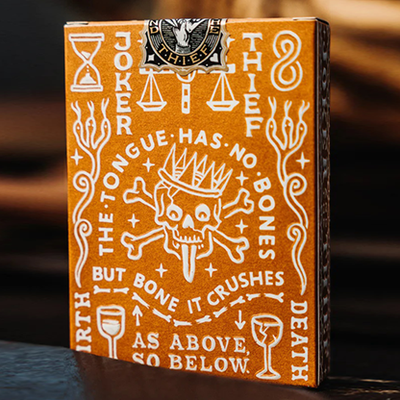 JT Crown (Gold) Playing Cards | Joker and the Thief