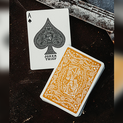JT Crown (Gold) Playing Cards | Joker and the Thief