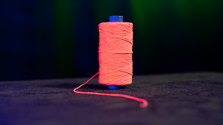 WGM UV GLOW GYPSY THREAD ORANGE REFILL SPOOL | Murphy's Magic 