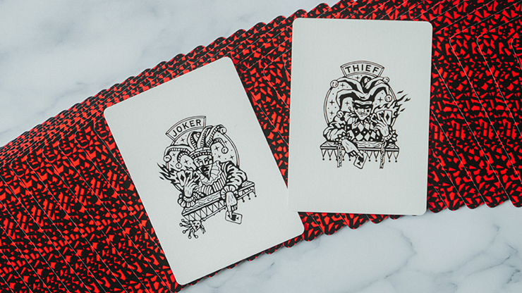 No Borders Crazy Back Playing Cards | Joker and the Thief