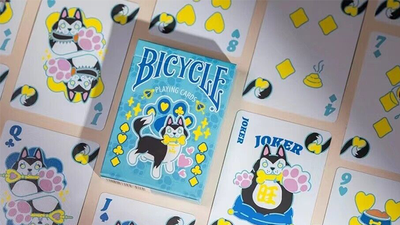 Bicycle Dog (Blue) Playing Cards | US Playing Card Co.