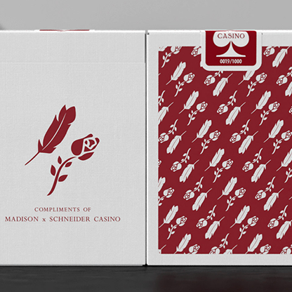 Red MxS Casino Playing Cards | Madison x Schneider