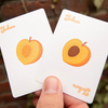 Peach Playing Cards | OPC