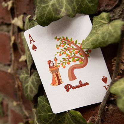 Peach Playing Cards | OPC