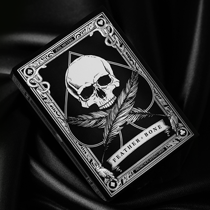 Feather & Bone: The Chrome Hearts (Foil) Playing Cards | Joel Meyers