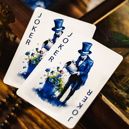 Bloom Sapphire Playing Cards | EmilySleights52