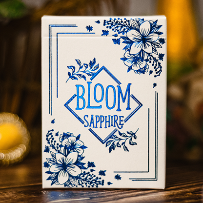 Bloom Sapphire Playing Cards | EmilySleights52