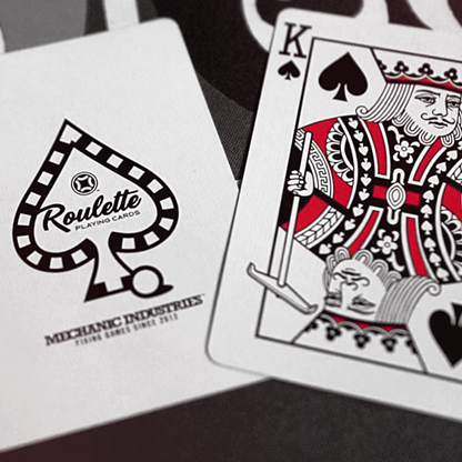 Roulette (Red) Playing Cards | Mechanic Industries