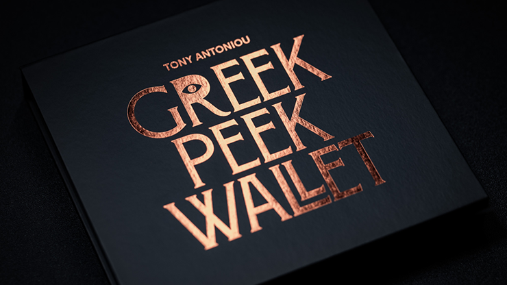 Greek Peek Wallet | Tony Antoniou