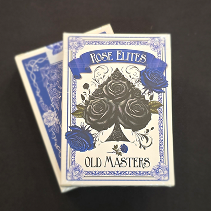 Rose Elites - Old Masters (Blue) Marked Deck Playing Cards