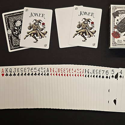 Rose Elites - Old Masters (Black) Marked Deck Playing Cards