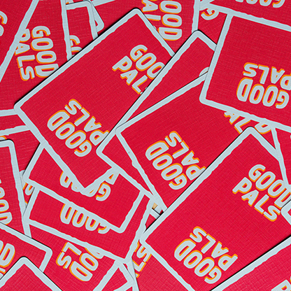 Good Pals Red Logo Playing Cards