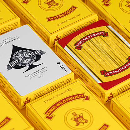 Limited No.13 Table Players Vol.16 Playing Cards | Kings Wild Project