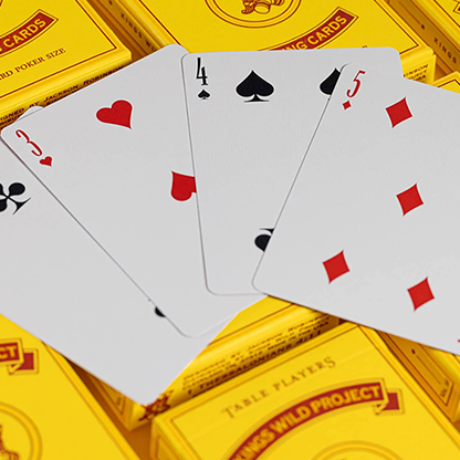 Limited No.13 Table Players Vol.16 Playing Cards | Kings Wild Project