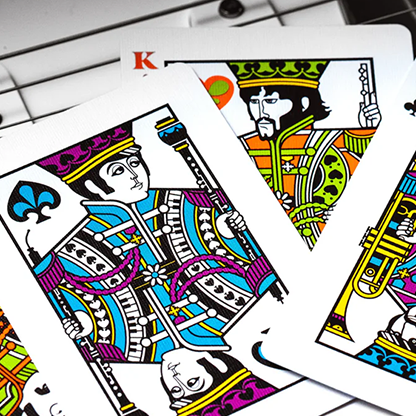 The Beatles Special Edition (Black) Playing Cards | theory11