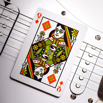 The Beatles Special Edition (Black) Playing Cards | theory11