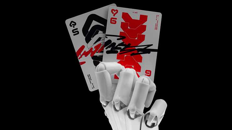 Bicycle Machine56 R-TYPE/3 White Playing Cards | RunIt Decks