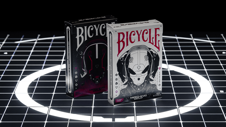 Bicycle Machine56 R-TYPE/2 Black Playing Cards | RunIt Decks