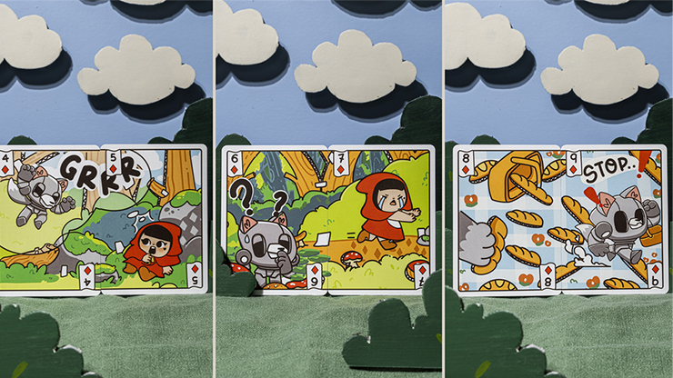 Bicycle Paper Royals Red Riding Hood Playing Cards | RunIt Decks